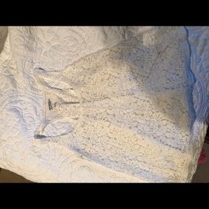 Arizona brand lace racer back tank